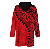 Tonga Hoodie Blanket - Red Coat of Arms
